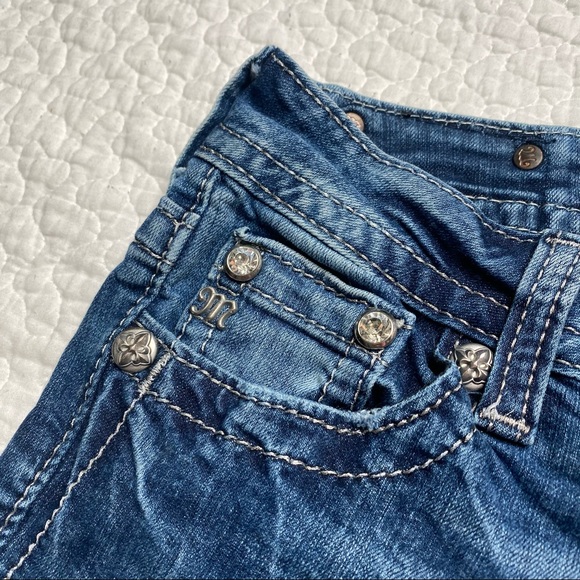 Miss Me Jean Skinny Size 26 R - Picture 8 of 10